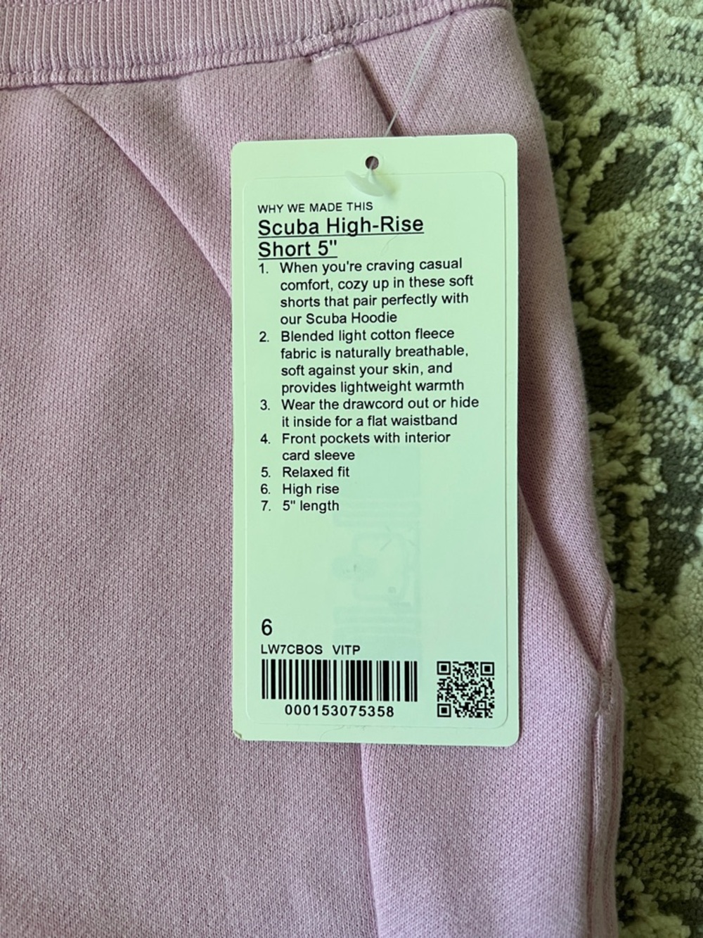 Lululemon scuba shorts 5” - Picture 2 of 4